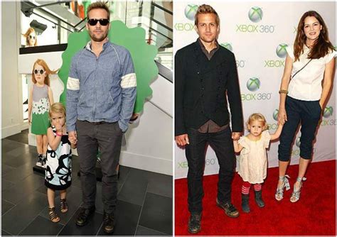 Dashing Suits Star Gabriel Macht and his lovely family